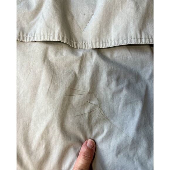 VTG Mens Members Only Jacket Adult Large Beige Bomber Motorcycle Zip Crest Logo - Picture 8 of 8